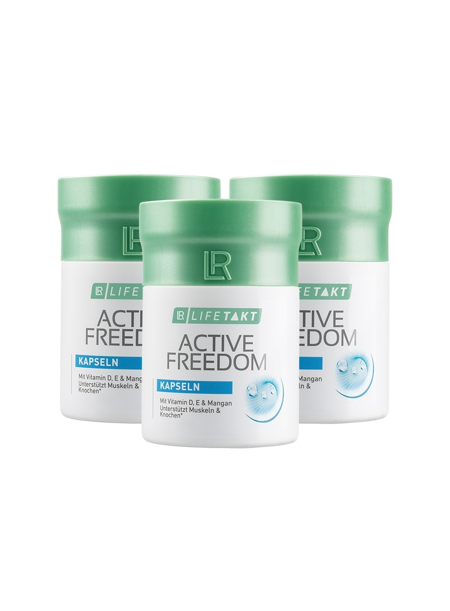 LR Active Freedom Kapseln / Freedom Gelenk Plus - 3er Set