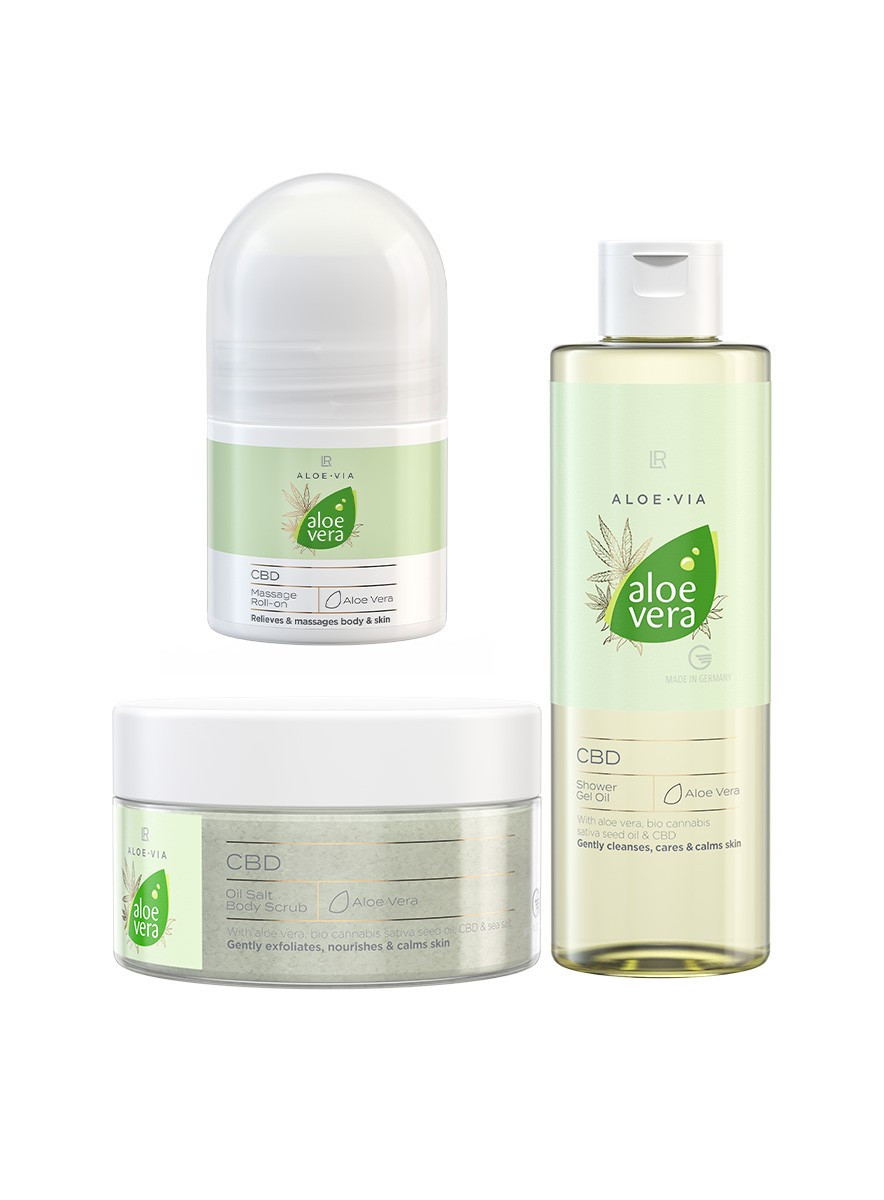 LR Aloe Vera CBD Körperpflegeset